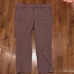 Loft Classic maroon Pants